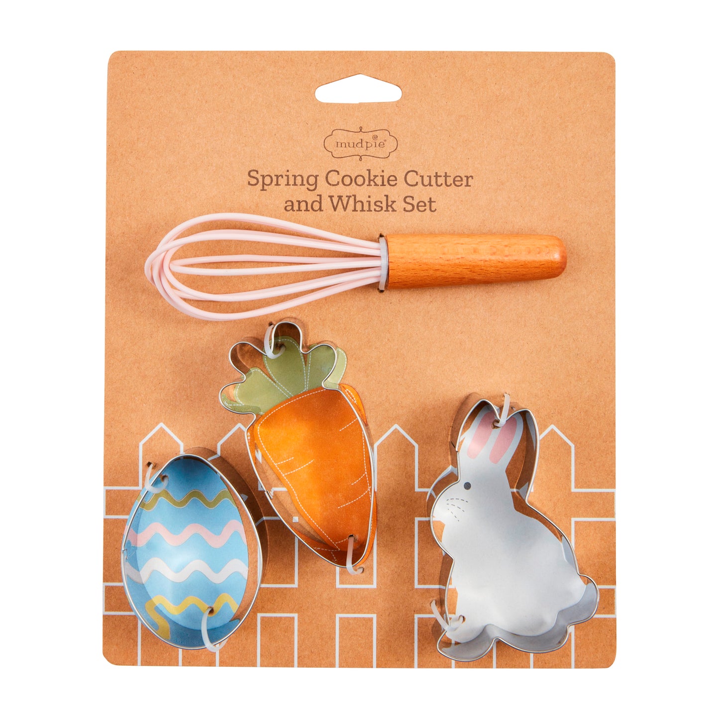 Carrot Cookie Cutter Whisk Set