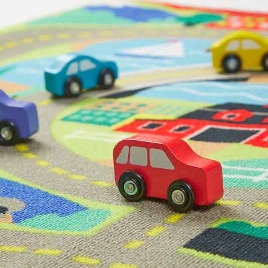 Round the Town Road Rug