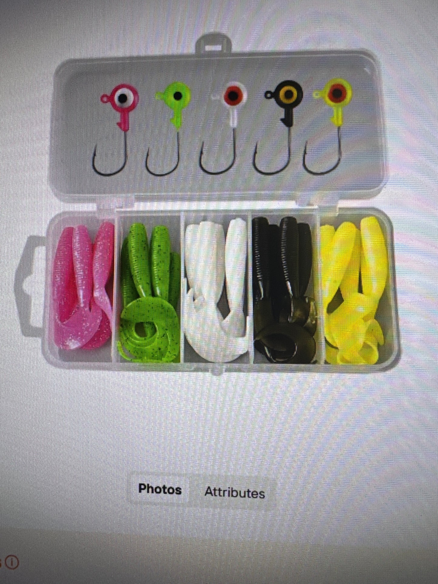 30 Piece swim jig 2 inch