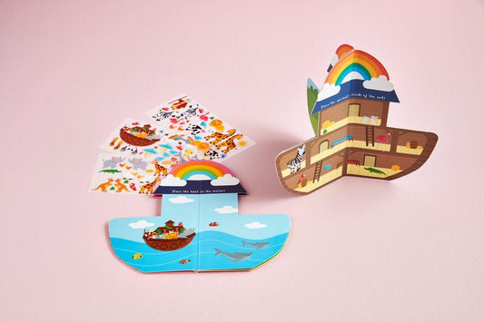 Pink Noah's Ark Sticker Book