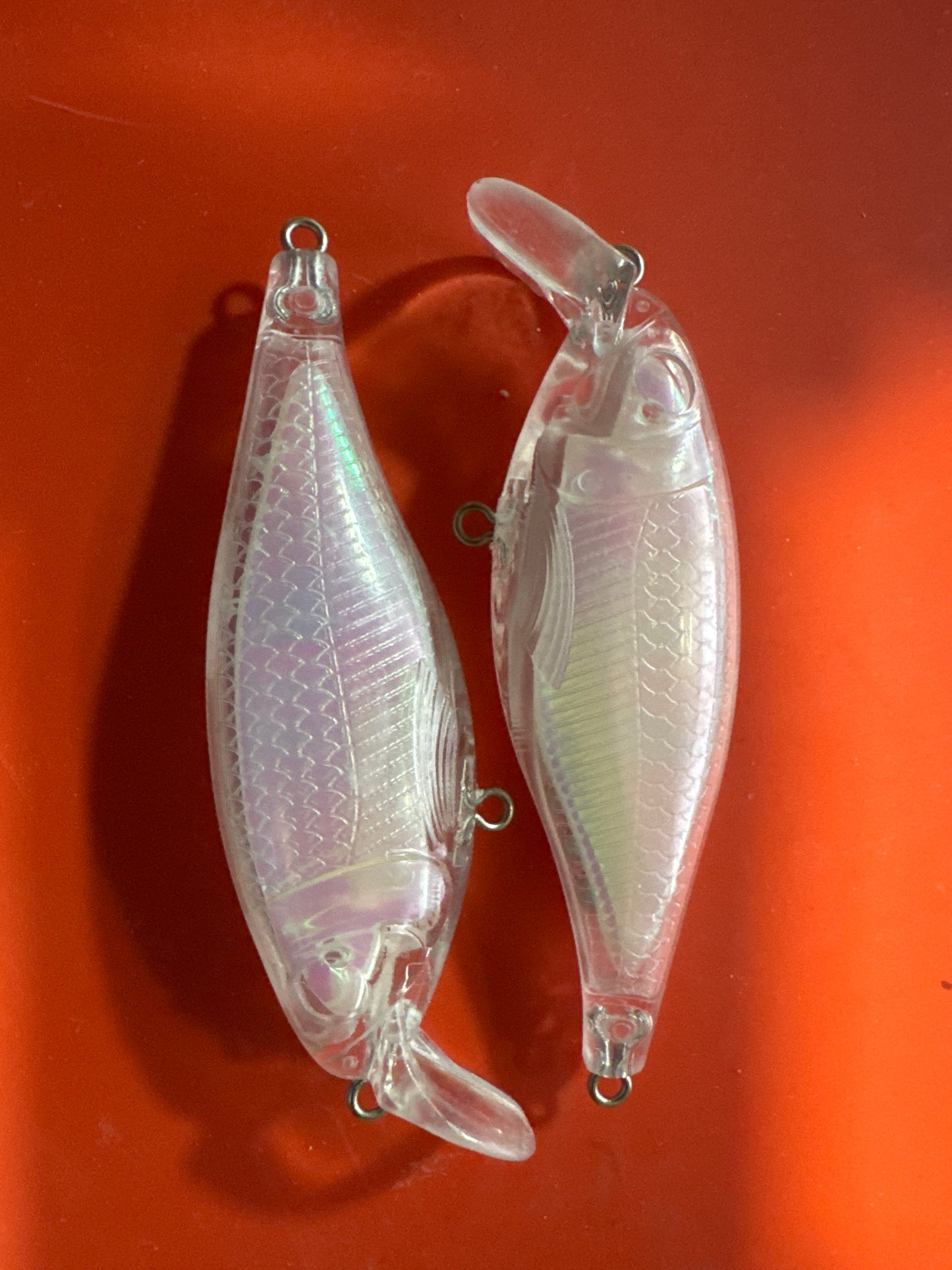 Crank Bait Floating metallic rattling
