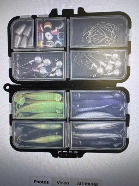 Swim Bait jig set 56 pieces