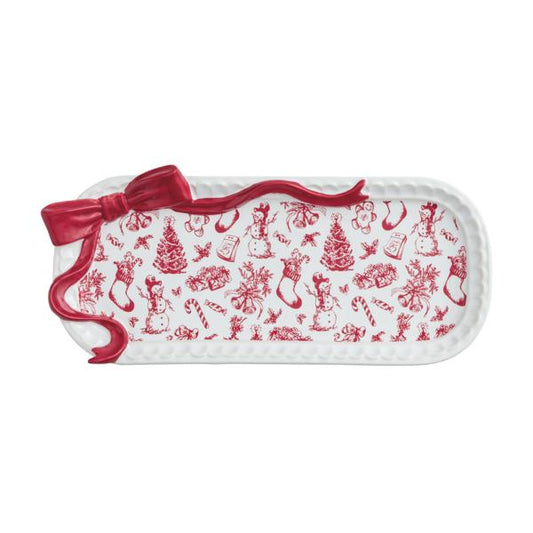 Bow Toile Everything Plate