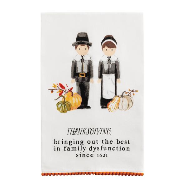 Pilgrims Thanksgiving Towel