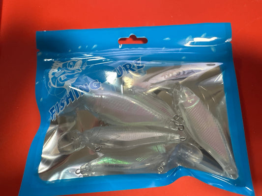 Crank Bait Floating metallic rattling