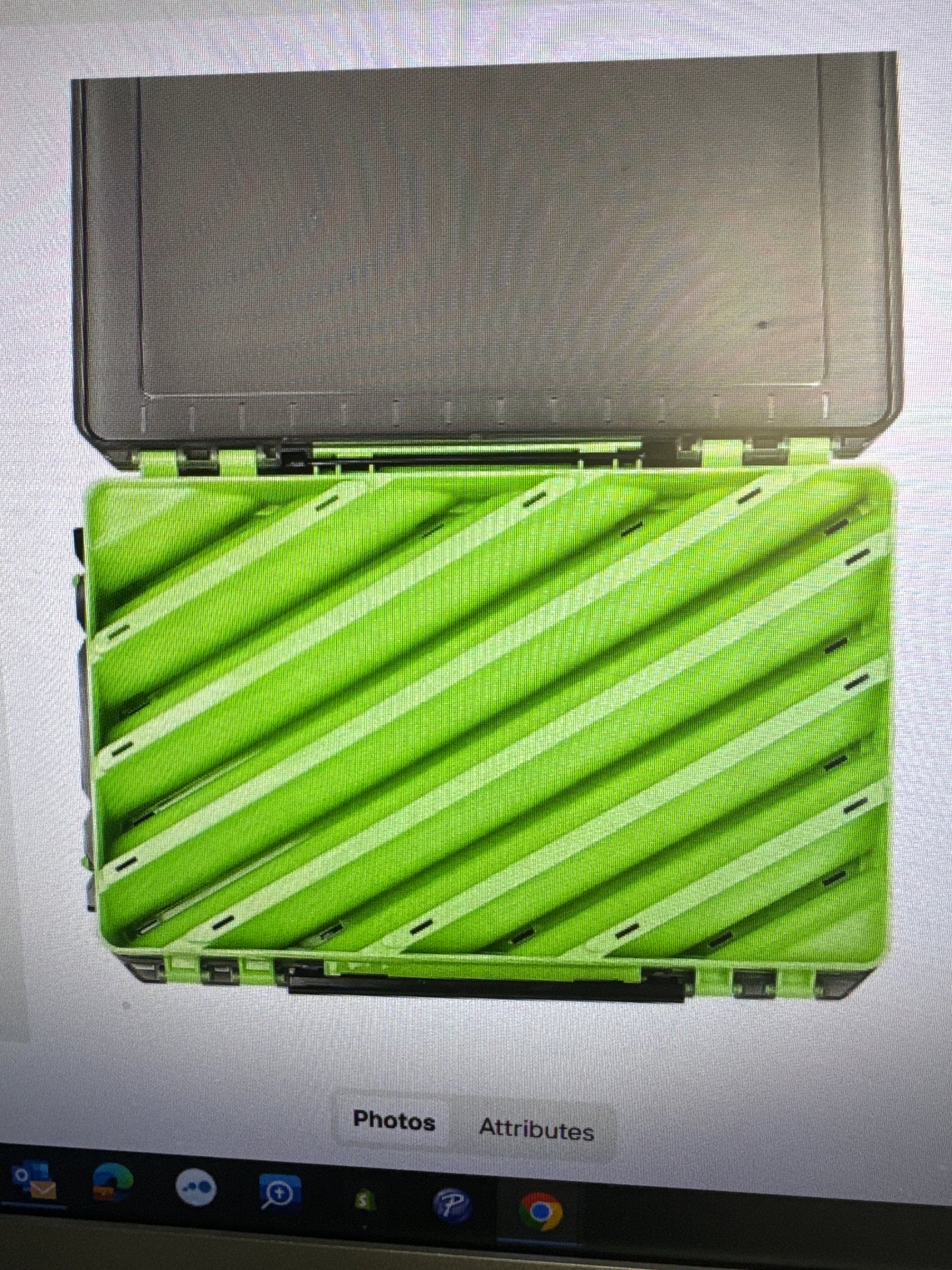 Double sided slotted box