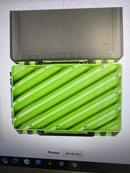 Double sided slotted box