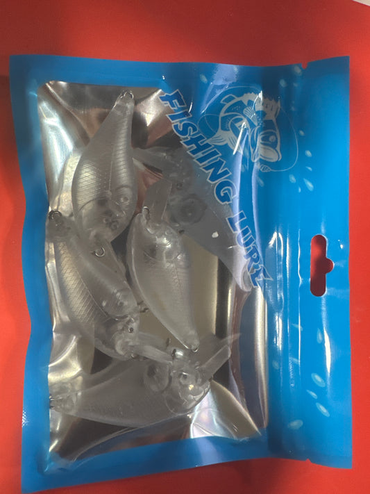 Crank Bait 1.5 Square Bill Blank