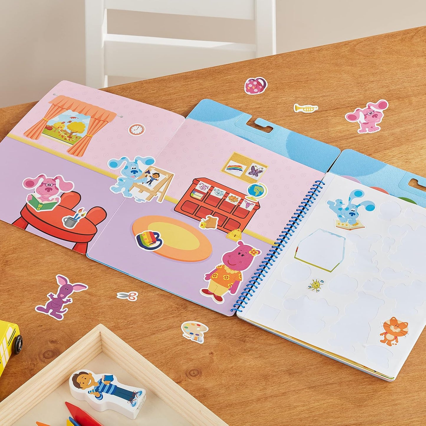 Restickable Stickers Flip Pad