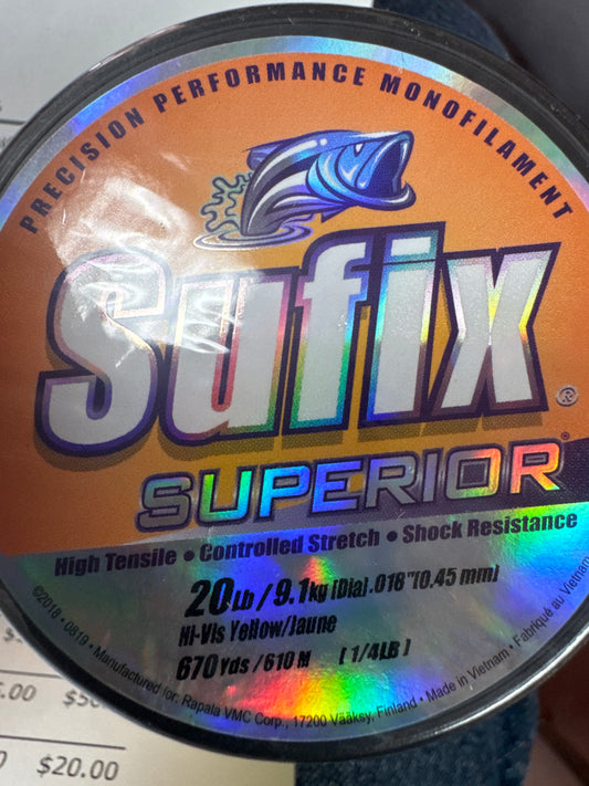 Suffix 20 lb