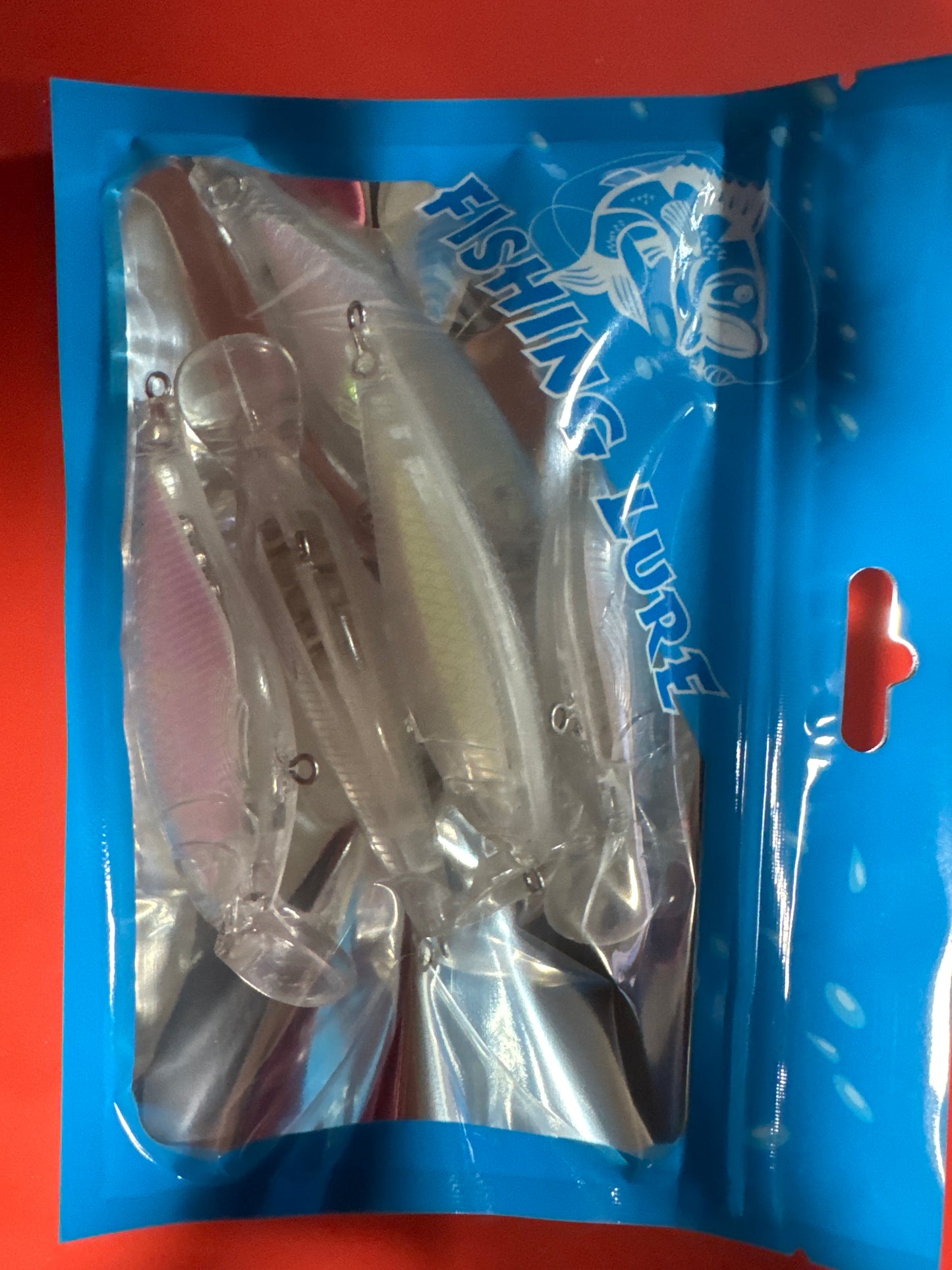 Crank bait floating metallic