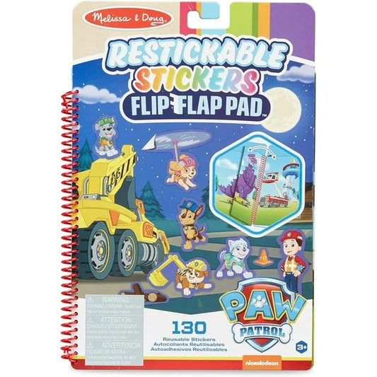 Restickable Stickers Flip Pad