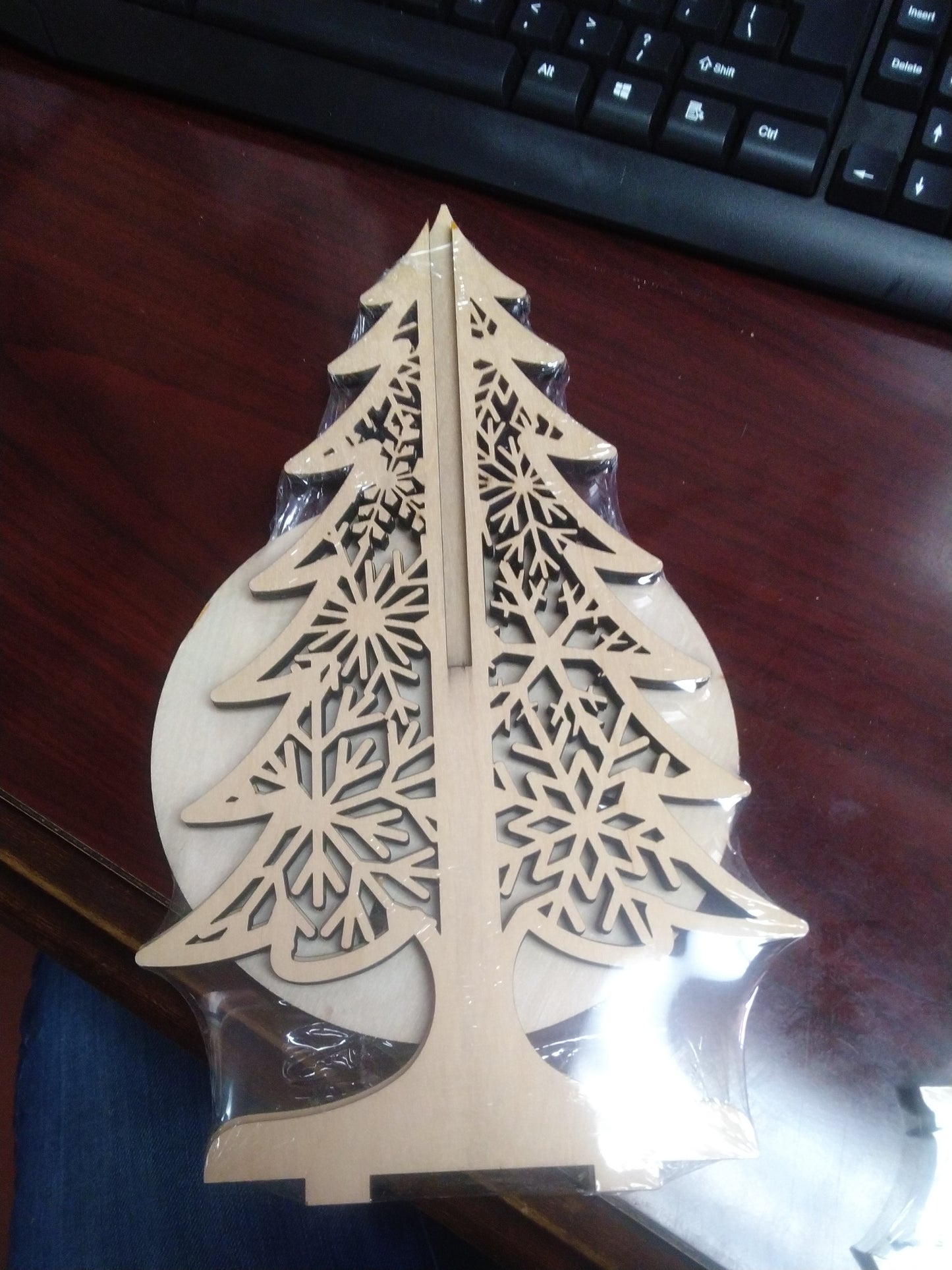 laser cut tree
