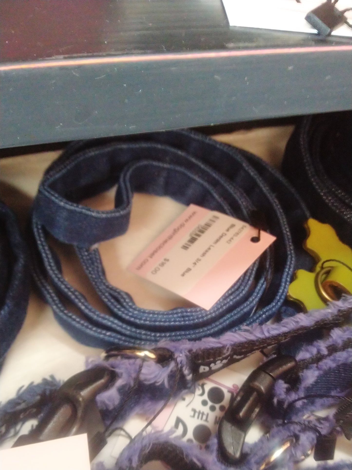 denim leash