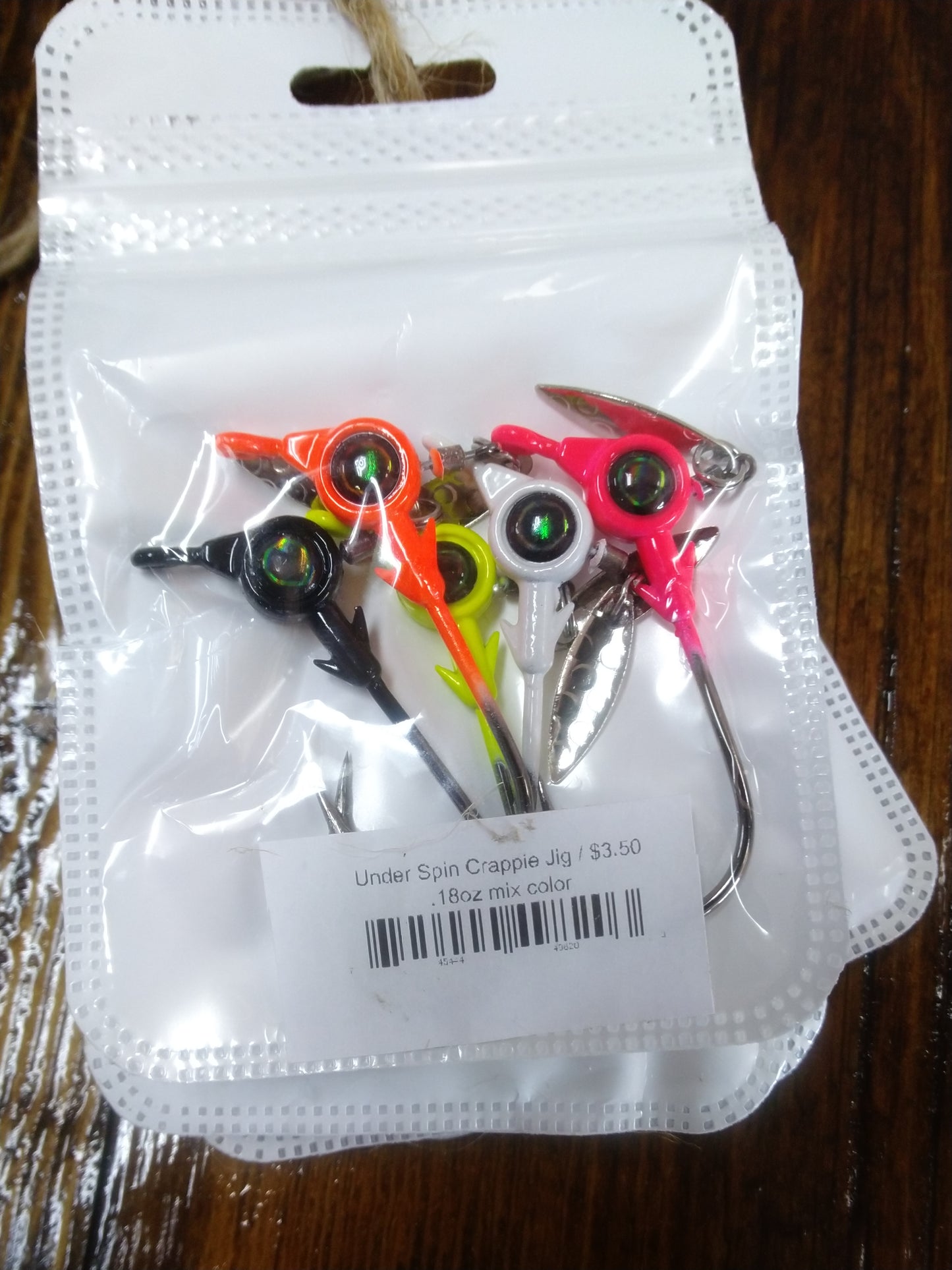 Under Spin Crappie Jig