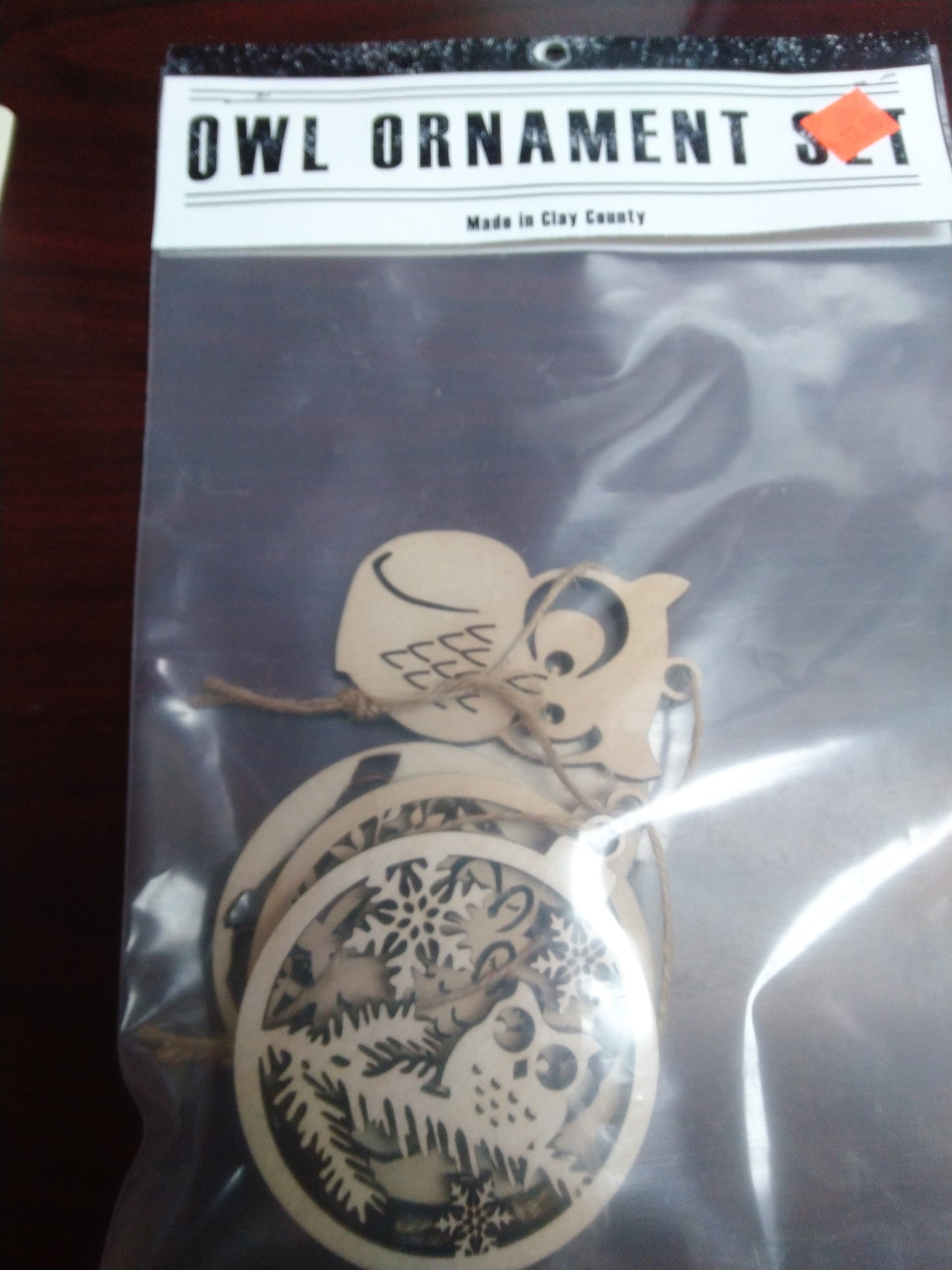 Wood Laser Cut Ornaments